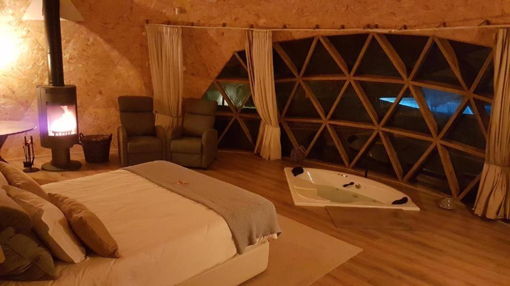 Natura Glamping Alcongosta Kültér fotó