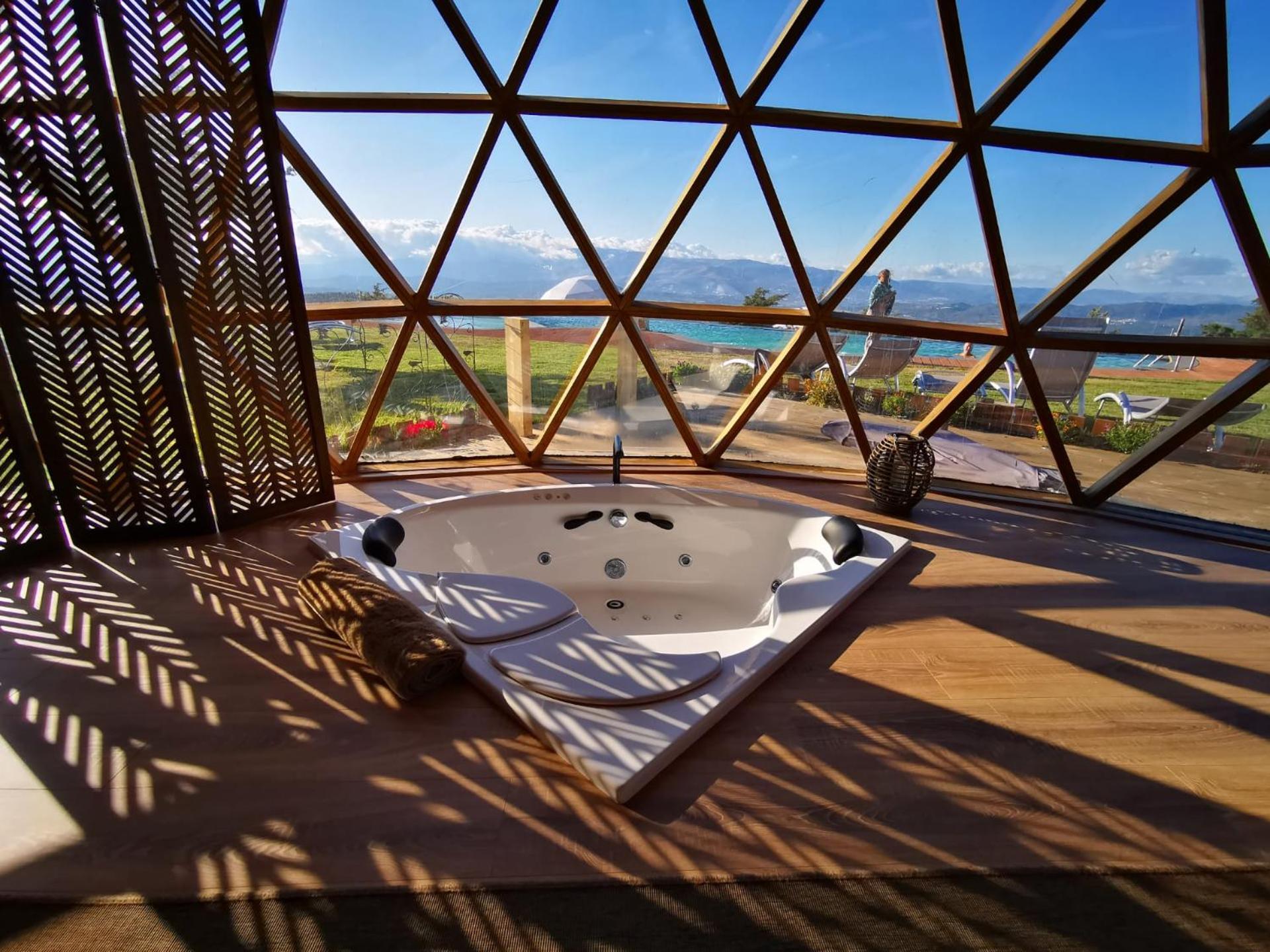Natura Glamping Alcongosta Kültér fotó